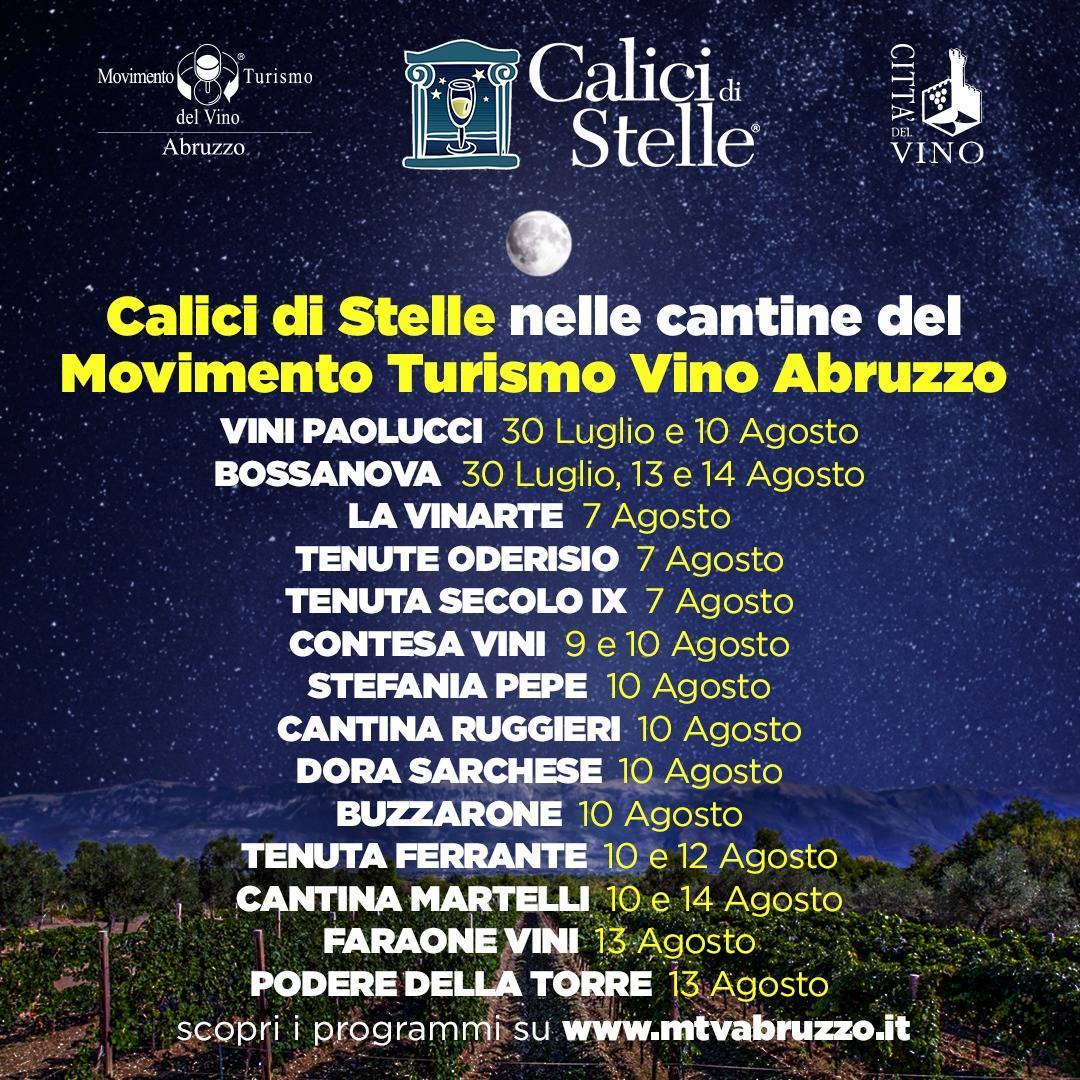 vino non solo calici di stelle a ortona tanti appuntamenti nelle cantine mtv abruzzo