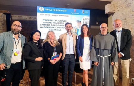 L’AQUILA PROTAGONISTA AL SALONE DEL TURISMO RELIGIOSO DI ASSISI: LANCIA,”ELEMENTI IDENTITARI NELLA FIGURA DI CELESTINO V”