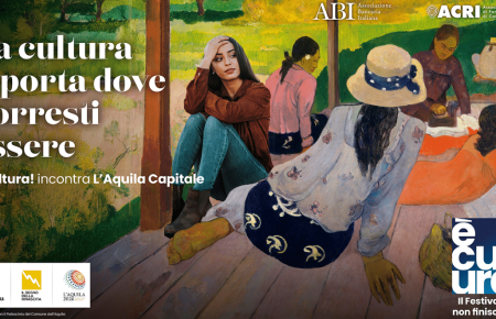L’AQUILA: ARRIVA IL FESTIVAL “È CULTURA”, DOMANI LA PRESENTAZIONE
